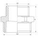 Ніпель редукційний 1 / 2''x1 "Koer KF.N0610 (KF0035)