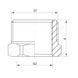 Футорка 1 "х1-1/4" Koer KF.F1012 (KF0083) KF0083 фото 2