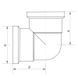 Кут 3/4'' ВВ Koer KF.L08F (KF0073)
