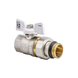Кран з американкою 3/4" "антіпротечка"(Koer KR.227.W-Gi) білий (KR0192) KR0192 фото 1