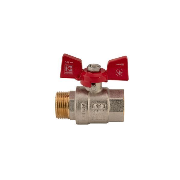 Кран кульовий Koer 3/4" ГШМ (KR.218) (KR0043) KR0043 фото