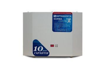 Стабілізатор напруги NORMA 7500 Укртехнологія NORMA 7500 фото