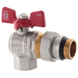Кран з американкою 3/4" "антіпротечка"(Koer KR.228-Gi) кутовий (KR0194) KR0194 фото 1